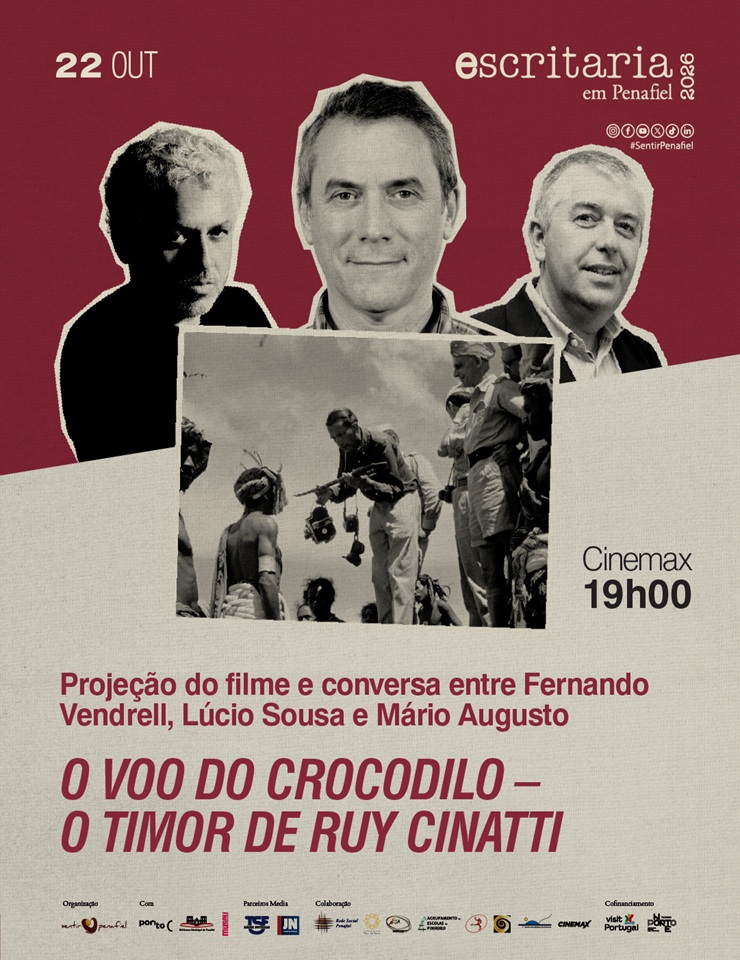 Escritaria 2026| O Voo do Crocodilo – O Timor de Ruy Cinatti